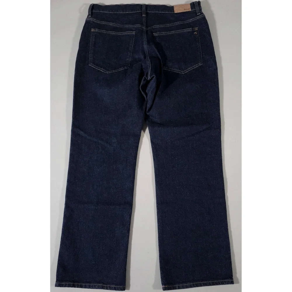 Madewell '90s Straight Jeans Women 32 Blue NM187 DM7103 Indigo High Rise Denim - Picture 9 of 9